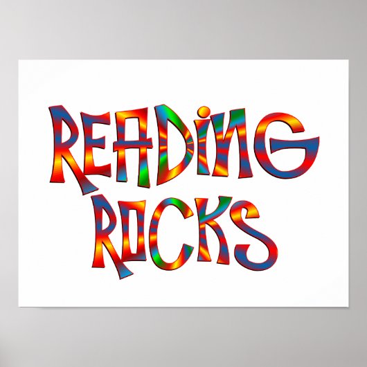 Rocks lezen poster (Voorkant)
