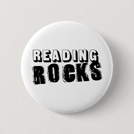 Rocks lezen ronde button 5,7 cm (Voorkant)