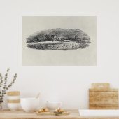 Rocks met kustvaart, poster (Keuken)