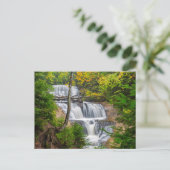 Rocks National Lakeshore, Sable Falls Briefkaart (Staand voorkant)