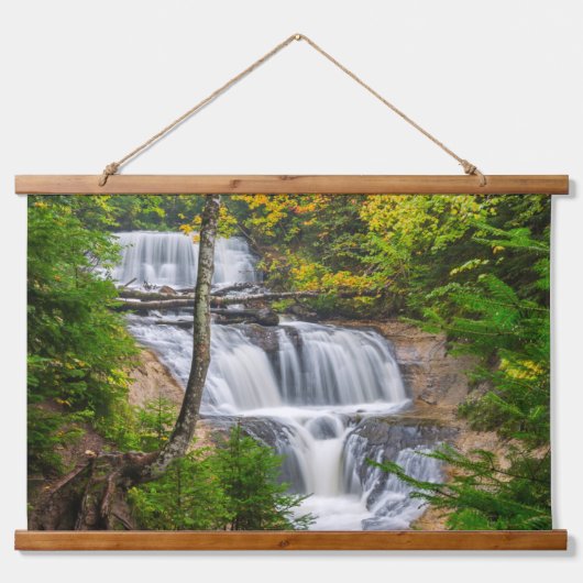 Rocks National Lakeshore, Sable Falls Hangend Wandkleed (Voorkant)