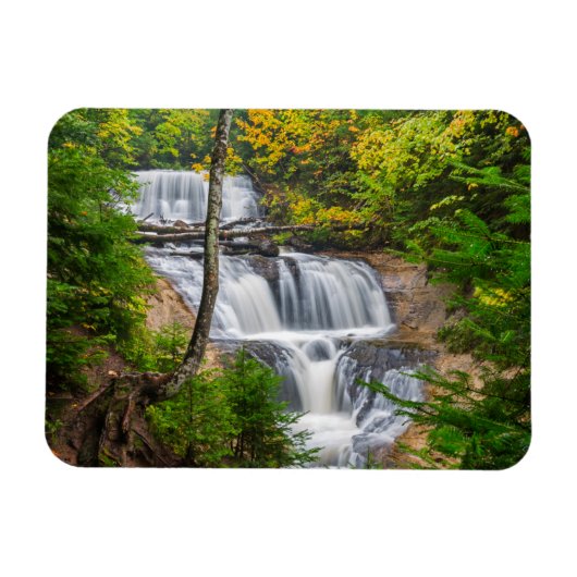 Rocks National Lakeshore, Sable Falls Magneet (Horizontaal)