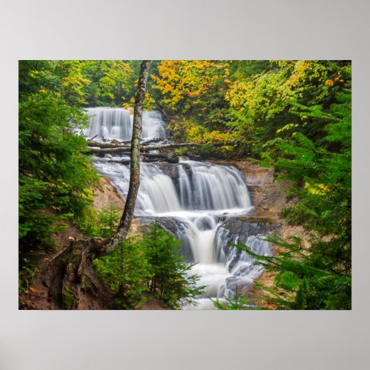 Rocks National Lakeshore, Sable Falls Poster (Voorkant)