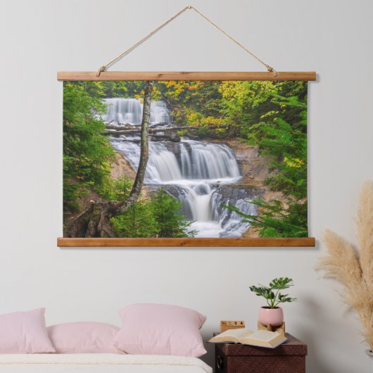 Rocks National Lakeshore, Sable Herfsten Hangend Wandkleed (Slaapkamer)