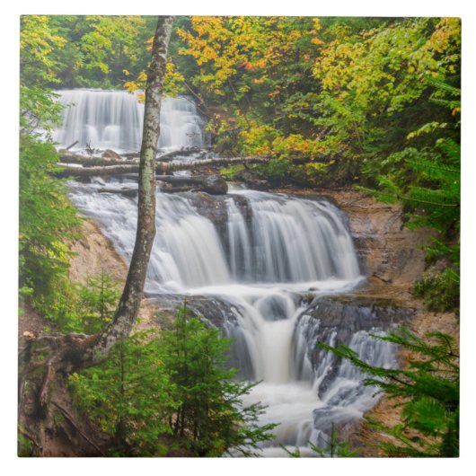Rocks National Lakeshore, Sable Herfsten Tegeltje (Voorkant)