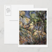 Rocks near the Caves under the Chateau Noir, c.190 Briefkaart (Voorkant / Achterkant)