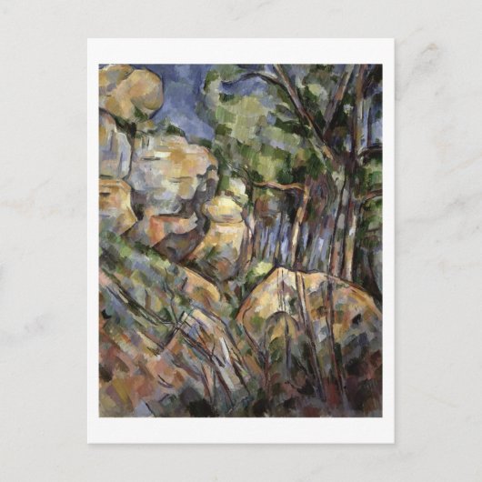 Rocks near the Caves under the Chateau Noir, c.190 Briefkaart (Voorkant)