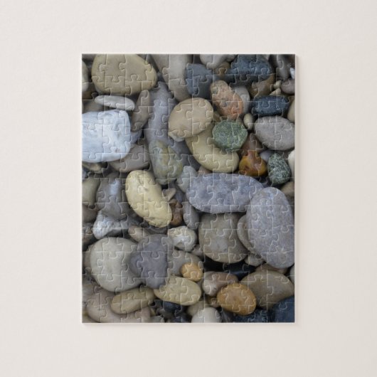 Rocks op de strand legpuzzel (Verticaal)