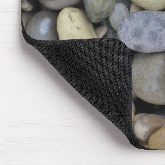 Rocks op de strand muismat (Hoek)