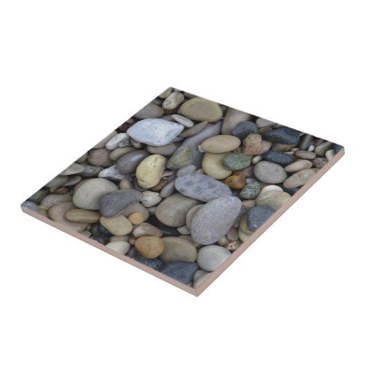 Rocks op de strand tegeltje (Zijkant)