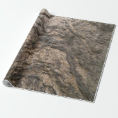 Rocks patroon cadeaupapier (Uitgerold)