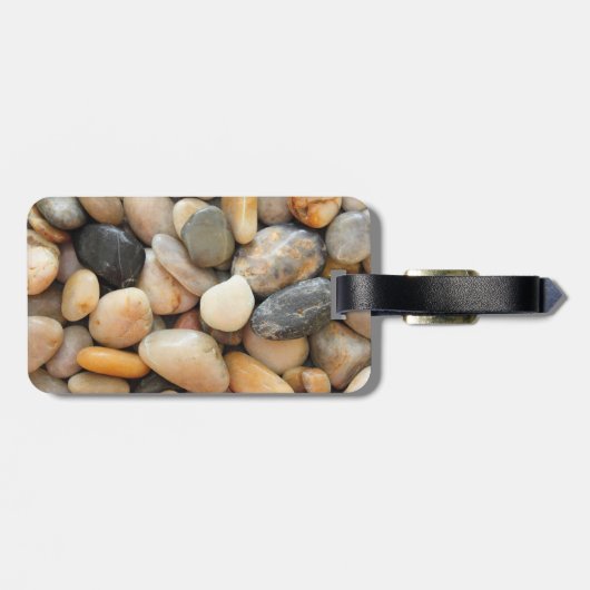 Rocks, Pebbles en Stenen Bagagelabel (Achterkant horizontaal)