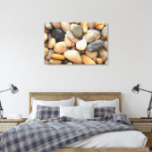 Rocks, Pebbles en Stenen Canvas Afdruk (Insitu (Slaapkamer))