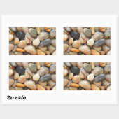 Rocks, Pebbles en Stenen Rechthoekige Sticker (Vel)