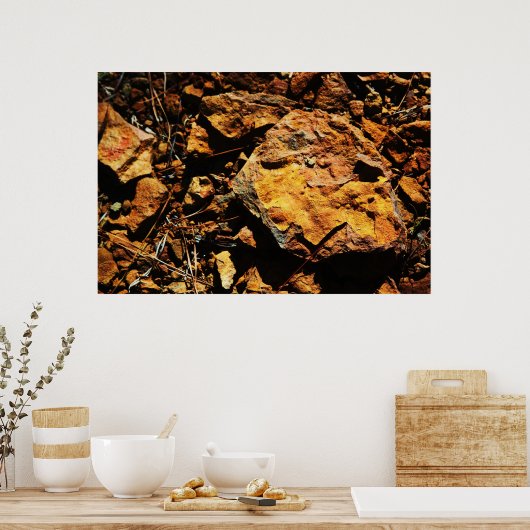 Rocks Poster (Keuken)