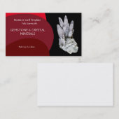 Rocks Quartz Crystals Visitekaartje (Voorkant / Achterkant)