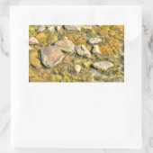 Rocks Rechthoekige Sticker (Tas)