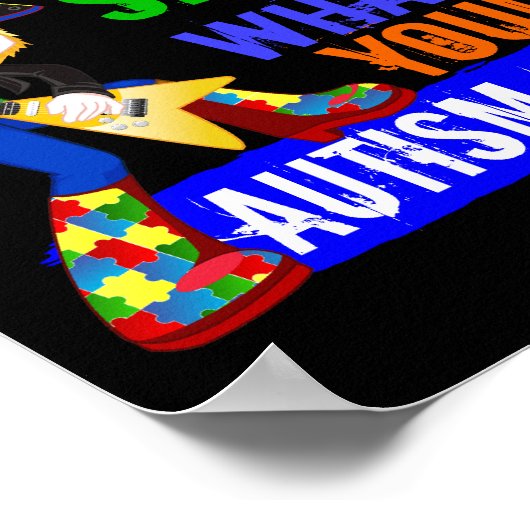 Rocks Spectrum Autism Poster (Hoek)