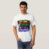 Rocks Spectrum Autism Son T-shirt (Voorkant volledig)