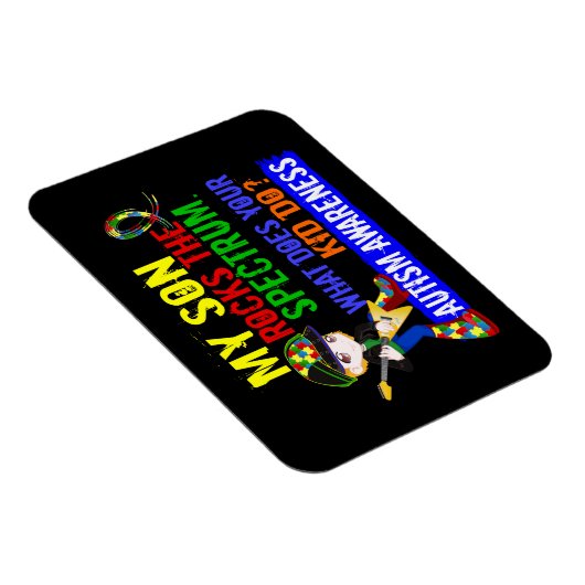 Rocks Spectrum Autisme Son Magneet (Rechterzijde)