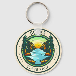 Rocks State Park Maryland Badge Sleutelhanger