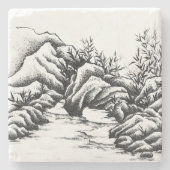 Rocks Stenen Onderzetter (Voorkant)