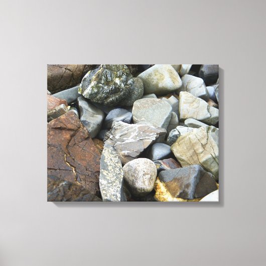 Rocks Stretched 20-inch x16-inch canvas afdrukken (Voorkant)