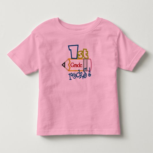 Rocks T-Shirt, eerste graad Kinder Shirts (Voorkant)