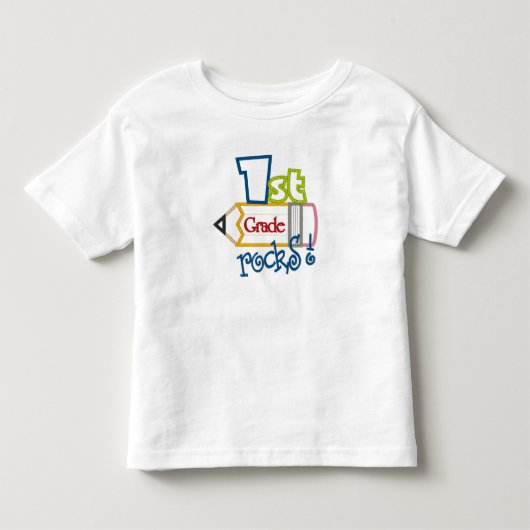 Rocks T-Shirt, eerste graad Kinder Shirts (Voorkant)