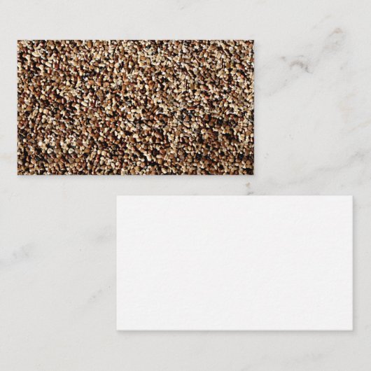 Rocks Texture Visitekaartje (Voorkant / Achterkant)