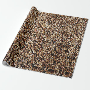 Rocks Texture Wrapping Paper Cadeaupapier