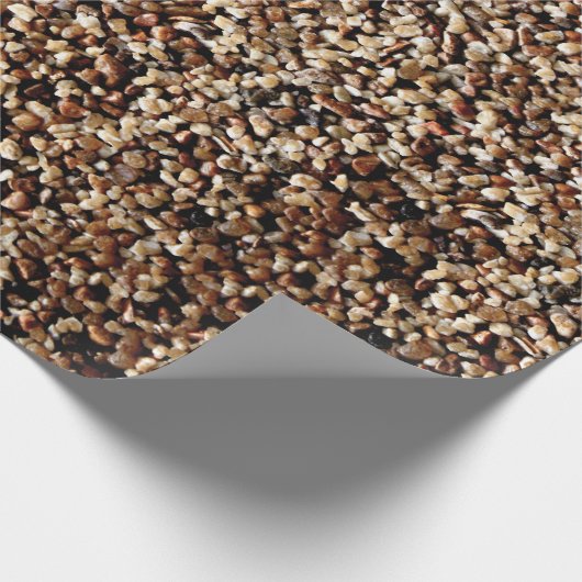 Rocks Texture Wrapping Paper Cadeaupapier (Hoek)