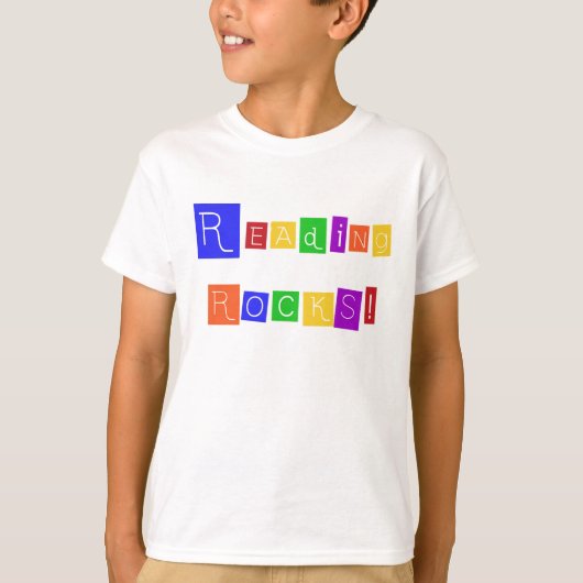 Rocks Tshirts en cadeaus lezen (Voorkant)