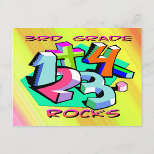 Rocks van de derde klasse - Nummers Briefkaart