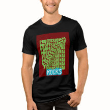 ROCKS" Vetgedrukte typografie – zelfverzekerd en m