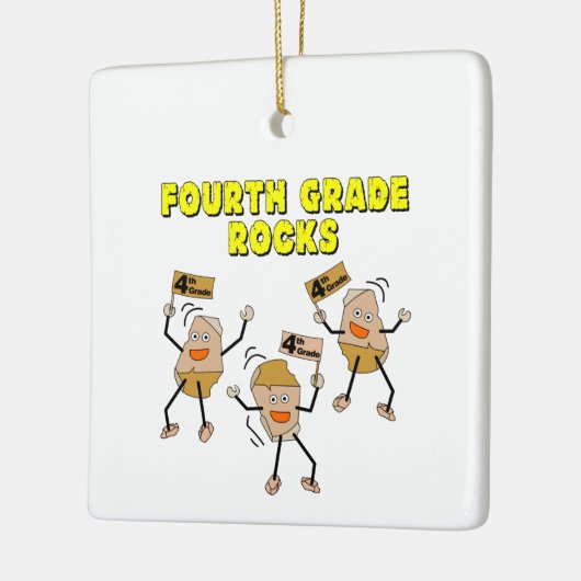 Rocks vierde graad keramisch ornament (Links)