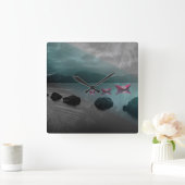 Rocks Vierkante Klok (Huis)