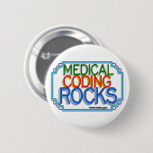 Rocks voor medische codering ronde button 5,7 cm (Voorkant /achterkant)