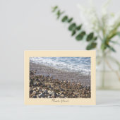 Rocks Waves Rhode Island Postcard Briefkaart (Staand voorkant)