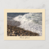 Rocks Waves Rhode Island Postcard Briefkaart (Voorkant)