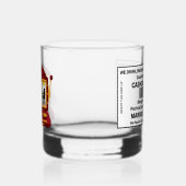 Rocks Whiskey Glass - Drink rook en gokken Whisky Glas (Links)