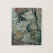 Rockschilderij met een paard en een koe, c.17000 B Legpuzzel (Verticaal)