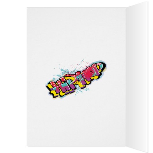 Rockstar 40e verjaardag mannen gitaar funky grappi (Binnen (Links))