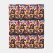 Rockstar American Eagle prettig Onafhankelijkheids Fleece Deken (Voorkant)