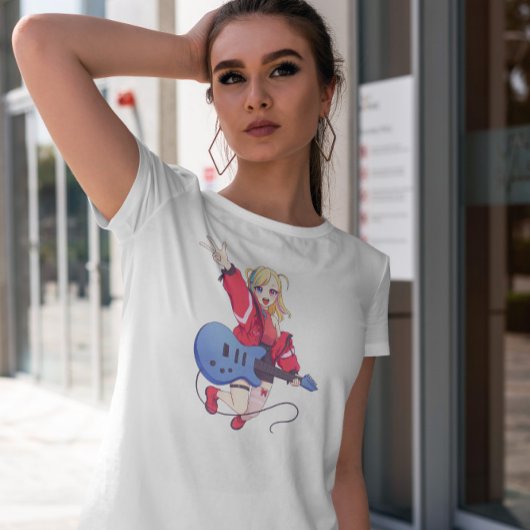 Rockstar Anime Girl T-shirt