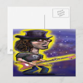 Rockstar Briefkaart (Voorkant / Achterkant)