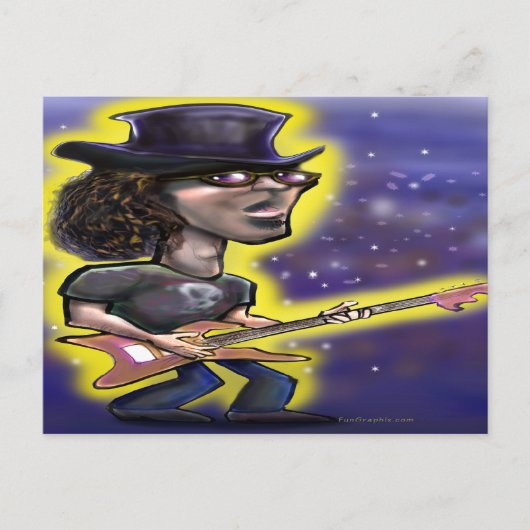 Rockstar Briefkaart (Voorkant)