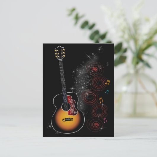 Rockstar Briefkaart (Staand voorkant)