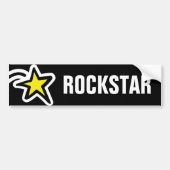 Rockstar Bumpersticker (Voorkant)
