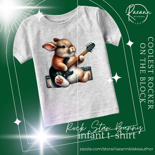 Rockstar Bunny Baby T-shirt